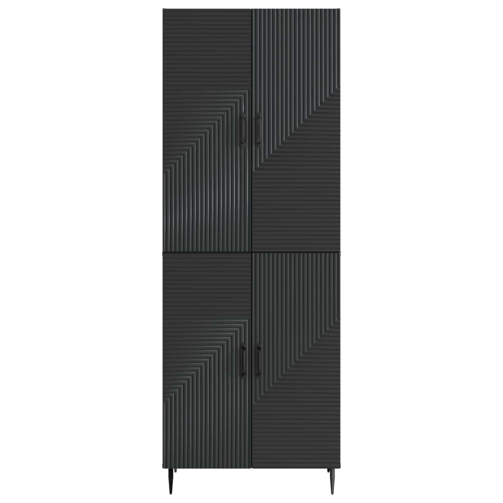 vidaXL Cabinet Set 2 pcs 66 x 34.5 x 89.5 cm Engineered Wood 5
