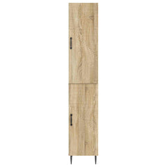 vidaXL Cabinet Set 2 pcs Sonoma Oak 33 x 34.5 x 89.5 cm 5