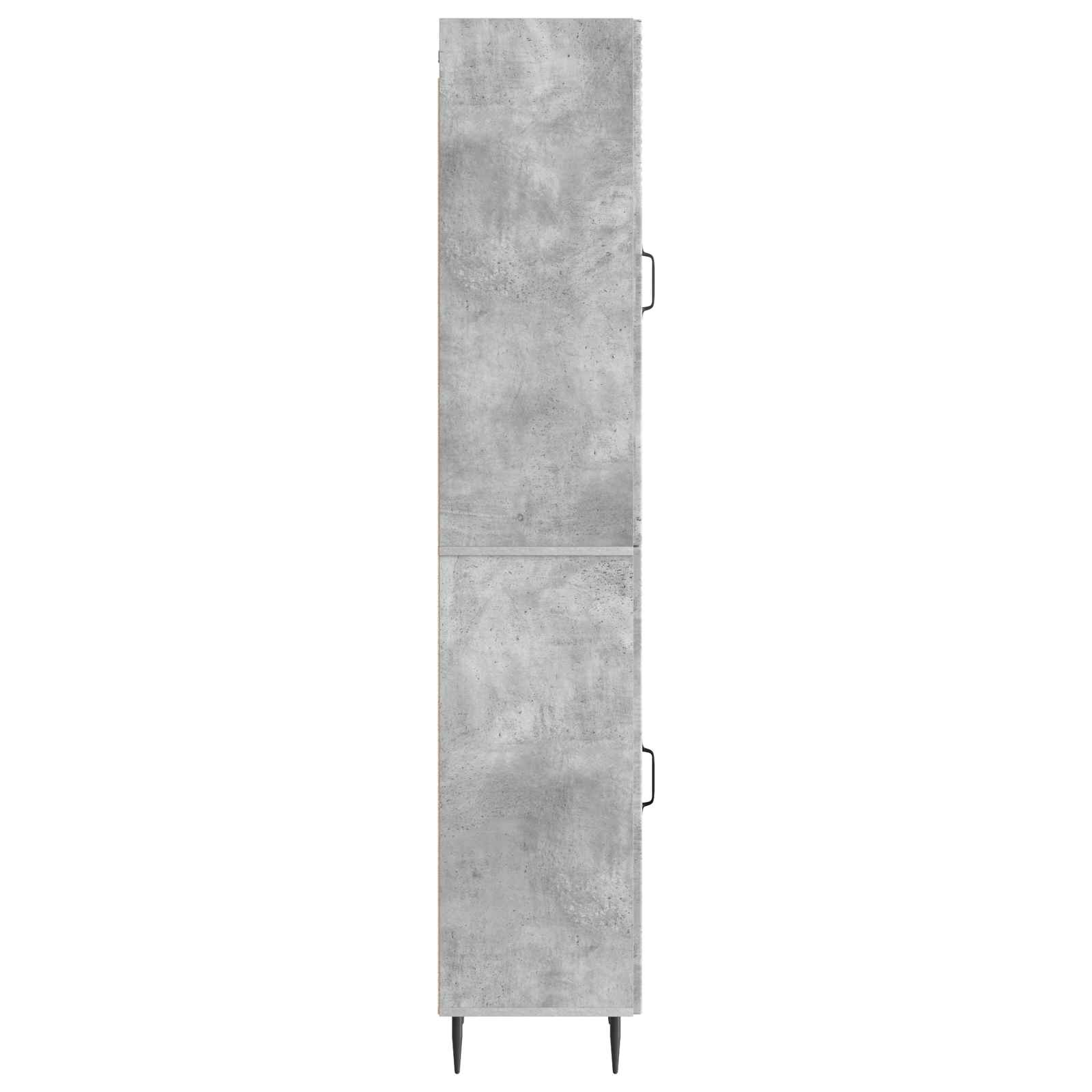 vidaXL Cabinet Set 2 pcs Concrete Grey 33 x 34.5 x 89.5 cm 6