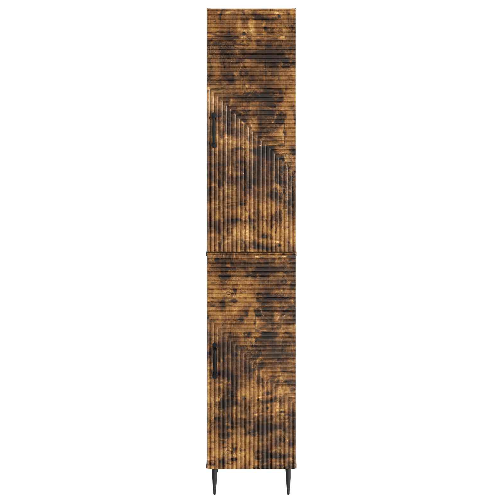 vidaXL Cabinet Set 2 pcs Smoked Oak 33 x 34.5 x 89.5 cm 5