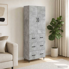 vidaXL Cabinet Set 2 pcs 66 x 34.5 x 90 cm Engineered Wood 1
