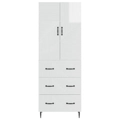 vidaXL Cabinet Set 2 pcs 66 x 34.5 x 90 cm Engineered Wood 5
