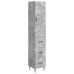vidaXL Cabinet Set 2 pcs 33 x 34.5 x 90 cm Engineered Wood 2