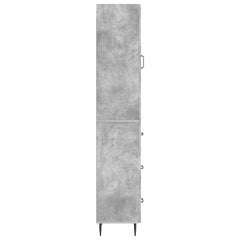 vidaXL Cabinet Set 2 pcs 33 x 34.5 x 90 cm Engineered Wood 6