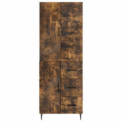 vidaXL Cabinet Set 2 pcs Smoked Oak 66 x 34.5 x 89.5 cm 5