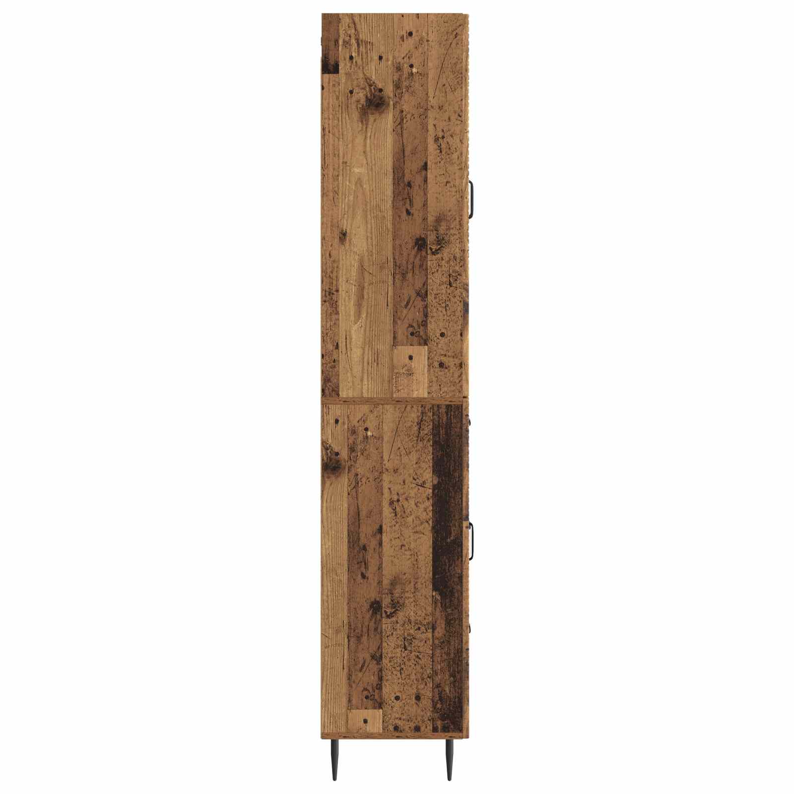 vidaXL Cabinet Set 2 pcs Old Wood 66 x 34.5 x 89.5 cm Engineered Wood 6