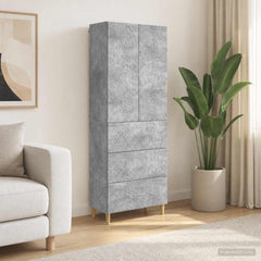 vidaXL Cabinet Set 2 pcs 66 x 34.5 x 90 cm Engineered Wood 1