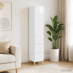 vidaXL Cabinet Set 2 pcs 33 x 34.5 x 90 cm Engineered Wood 1