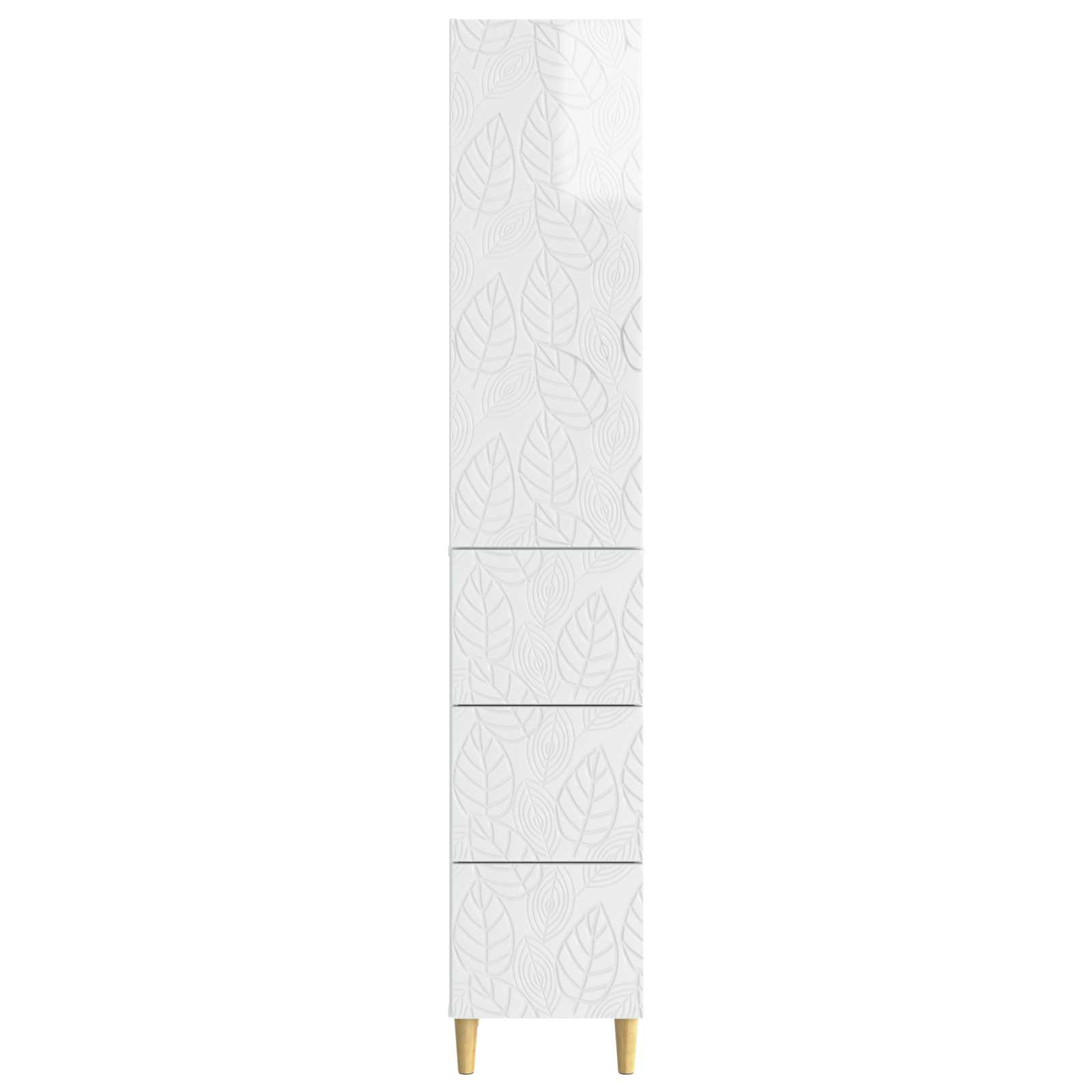 vidaXL Cabinet Set 2 pcs 33 x 34.5 x 90 cm Engineered Wood 5