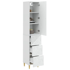vidaXL Cabinet Set 2 pcs 33 x 34.5 x 90 cm Engineered Wood 3