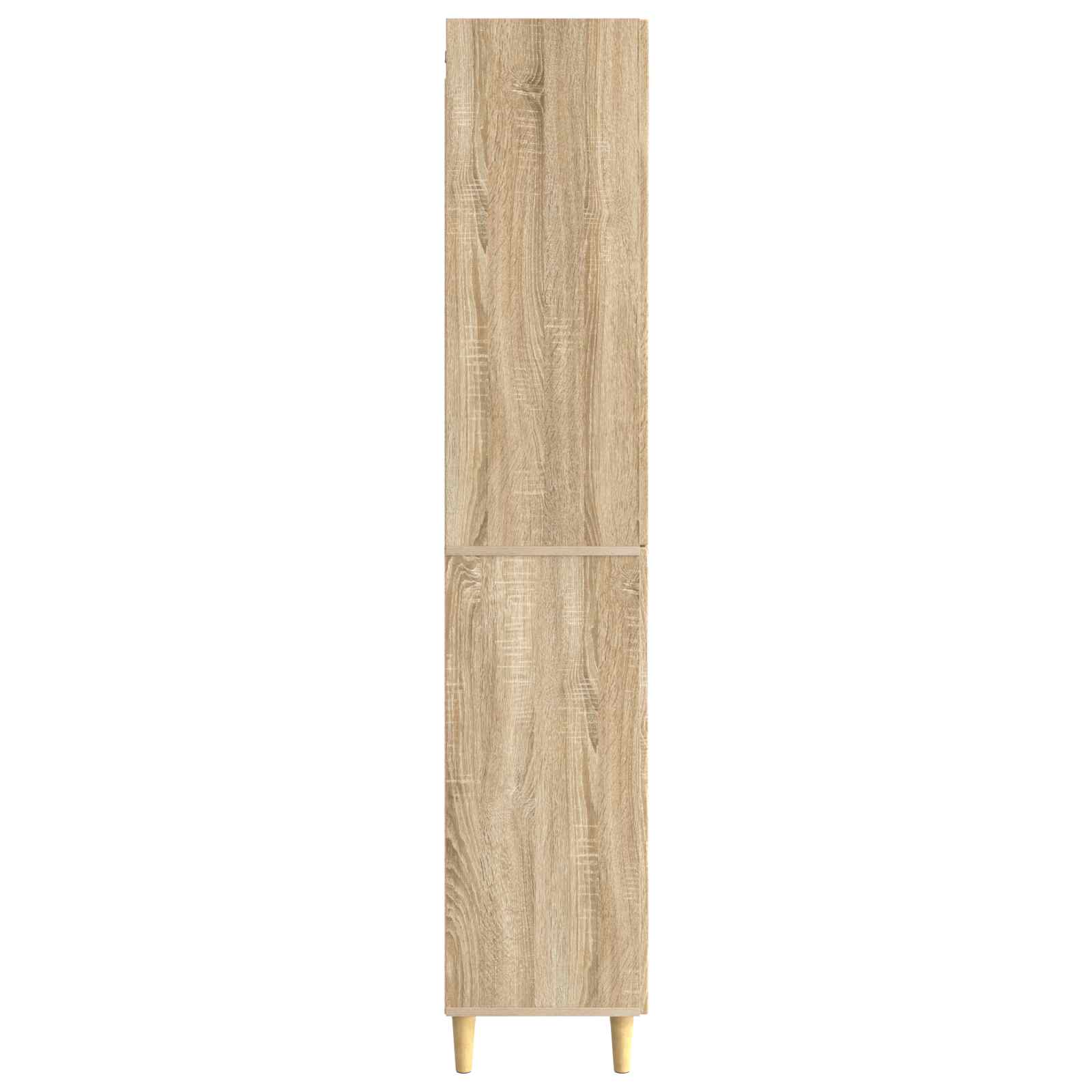 vidaXL 2 pcs Sonoma Oak 6