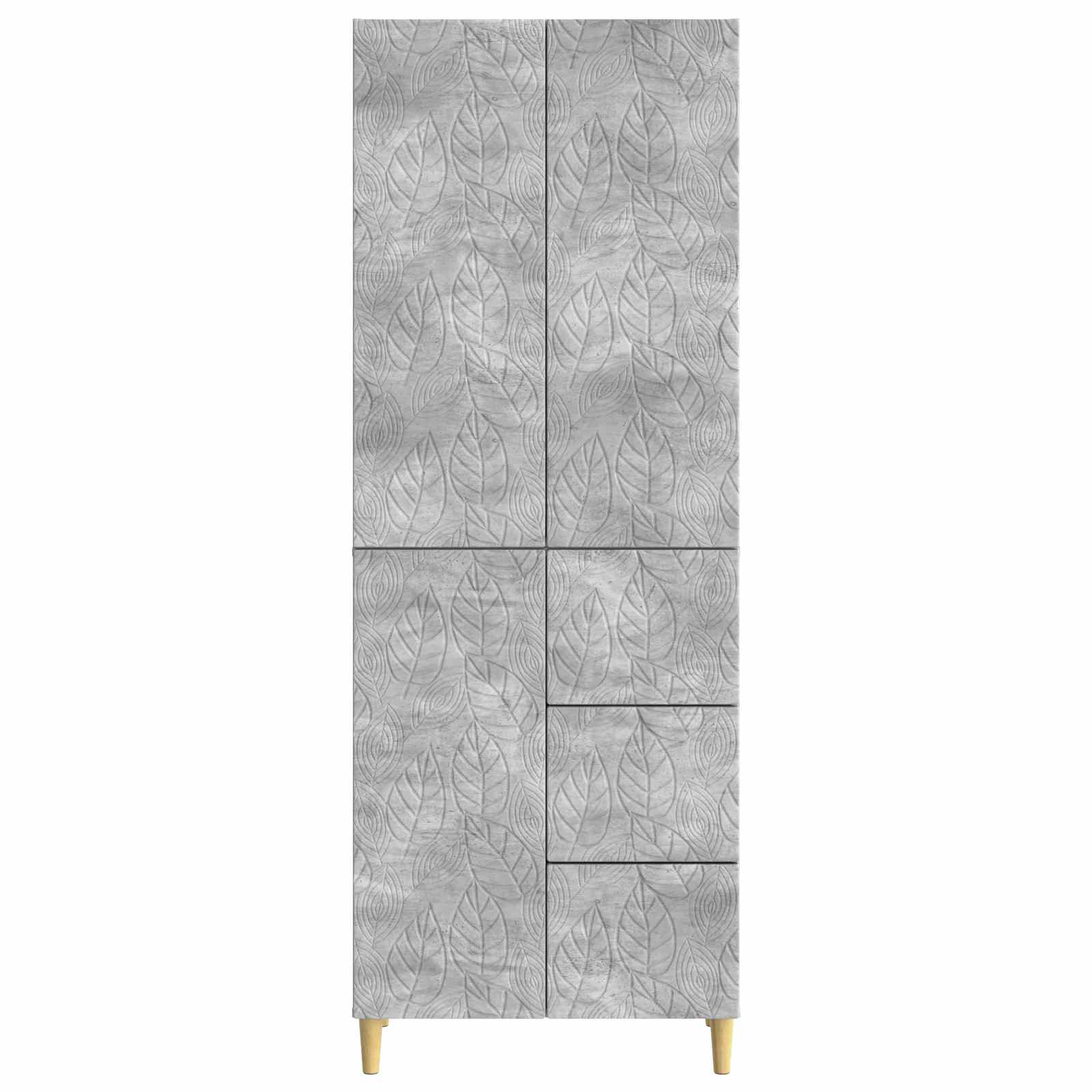 vidaXL 2 pcs Concrete Grey 5