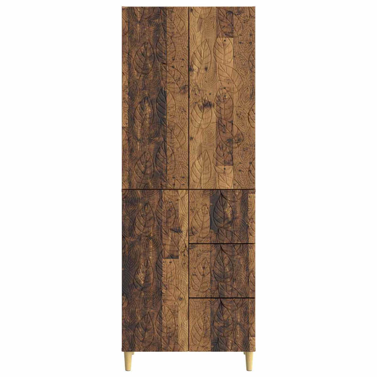 vidaXL 2 pcs Old Wood 5