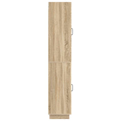 Cabinet Set 2 pcs Engineered Wood Sonoma oak