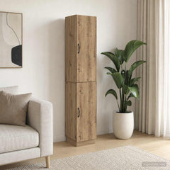 Cabinet Set 2 pcs Engineered Wood Artisan oak