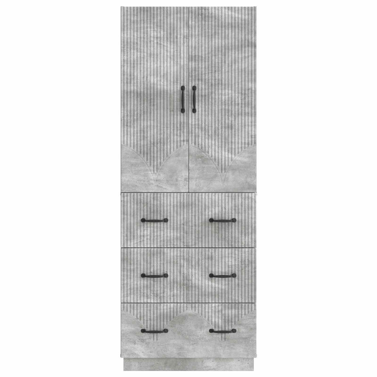 Cabinet Set 2 pcs Engineered Wood, image 5