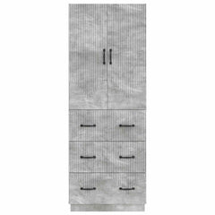 Cabinet Set 2 pcs Engineered Wood, image 5
