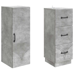 Cabinet Set 2 pcs Engineered Wood, image 4