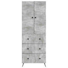 vidaXL Cabinet Set 2 pcs 66 x 34.5 x 90 cm Engineered Wood 5