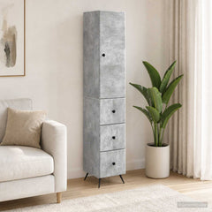vidaXL Cabinet Set 2 pcs 34.5 x 34.5 x 90 cm Engineered Wood 1