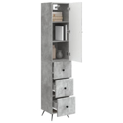 vidaXL Cabinet Set 2 pcs 34.5 x 34.5 x 90 cm Engineered Wood 3