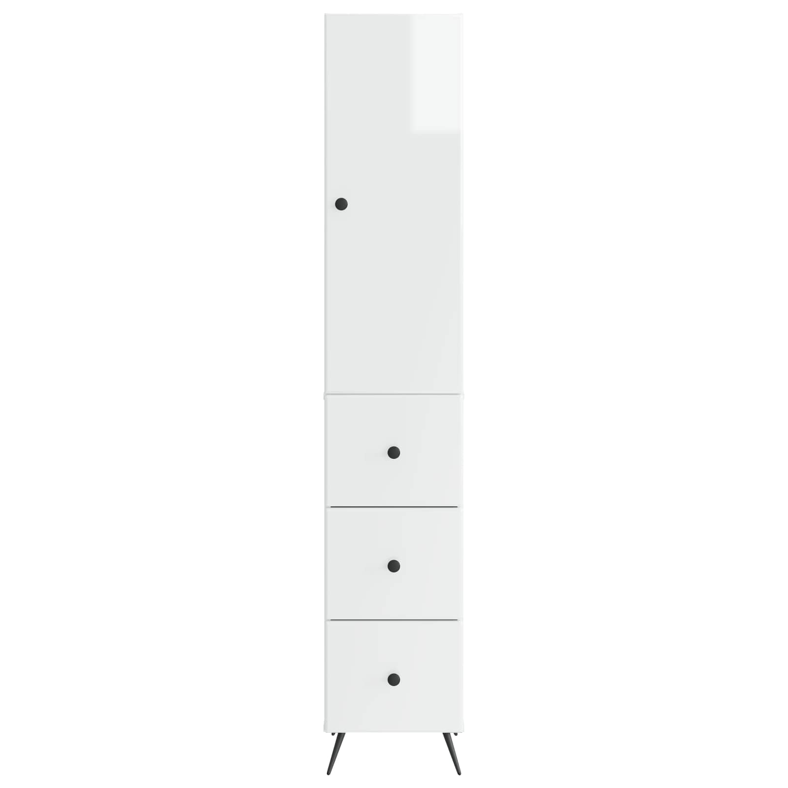 vidaXL Cabinet Set 2 pcs 34.5 x 34.5 x 90 cm Engineered Wood 5
