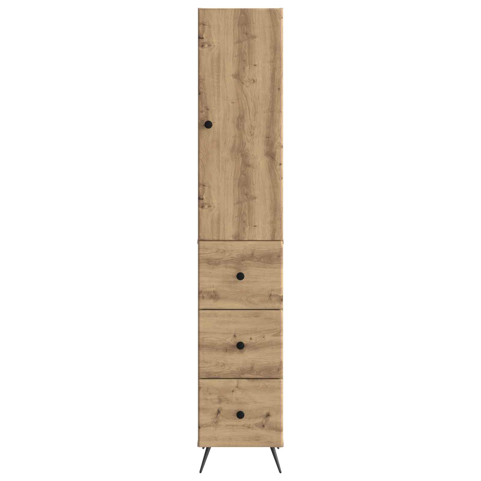 vidaXL Cabinet Set 2 pcs 34.5 x 34.5 x 90 cm Engineered Wood 5