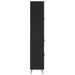 vidaXL 2 pcs Black 6