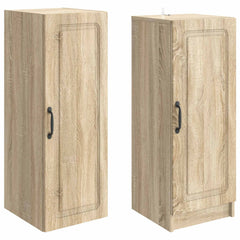 Cabinet Set 2 pcs Engineered Wood Sonoma oak