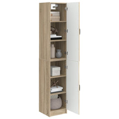 Cabinet Set 2 pcs Engineered Wood Sonoma oak