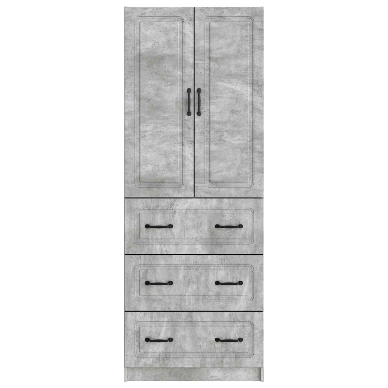vidaXL Cabinet Set 2 pcs 66 x 34.5 x 87 cm Engineered Wood 5