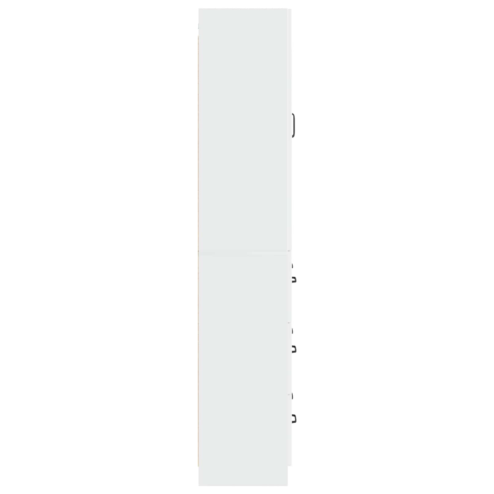vidaXL Cabinet Set 2 pcs 66 x 34.5 x 87 cm Engineered Wood 6