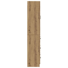 vidaXL Cabinet Set 2 pcs 66 x 34.5 x 87 cm Engineered Wood Artisan Oak 6