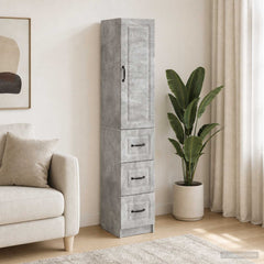 vidaXL Cabinet Set 2 pcs 33 x 34.5 x 87 cm Engineered Wood 1