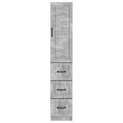 vidaXL Cabinet Set 2 pcs 33 x 34.5 x 87 cm Engineered Wood 5