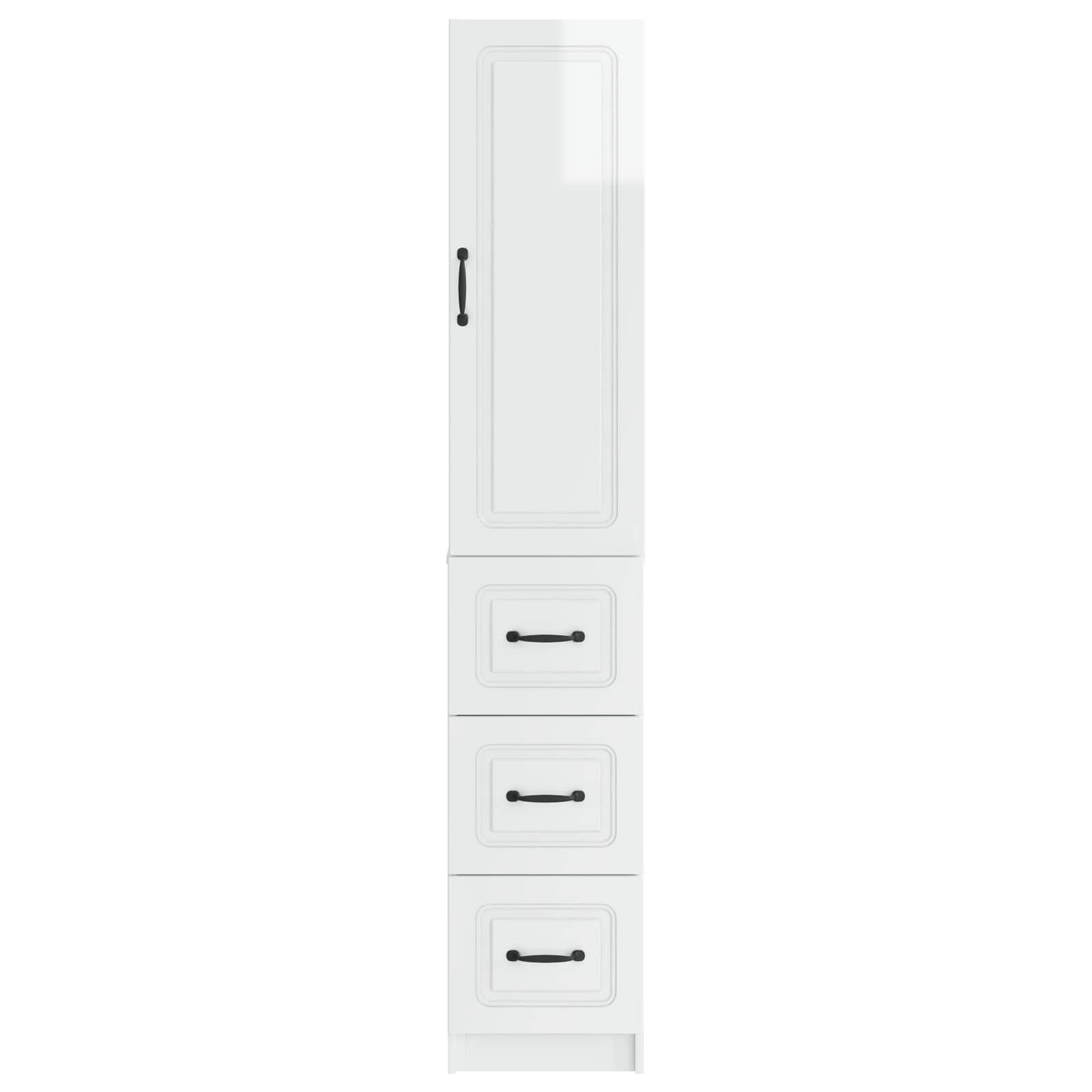 vidaXL Cabinet Set 2 pcs 33 x 34.5 x 87 cm Engineered Wood 5