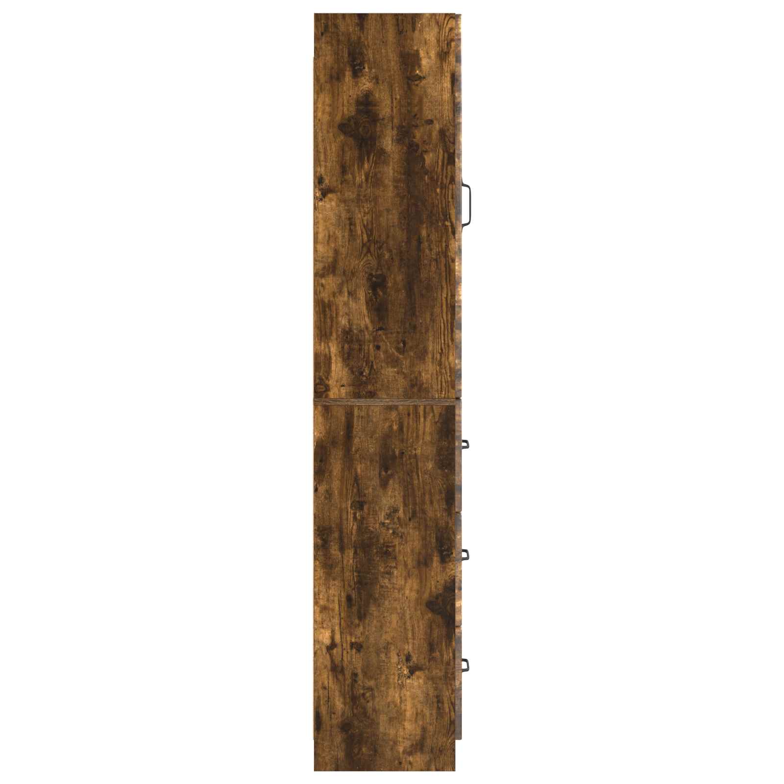 vidaXL Cabinet Set 2 pcs 33 x 34.5 x 87 cm Engineered Wood Smoked Oak 6