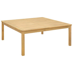 Coffee Table Solid Acacia Wood Light Acacia 110 cm 45 cm 110 cm