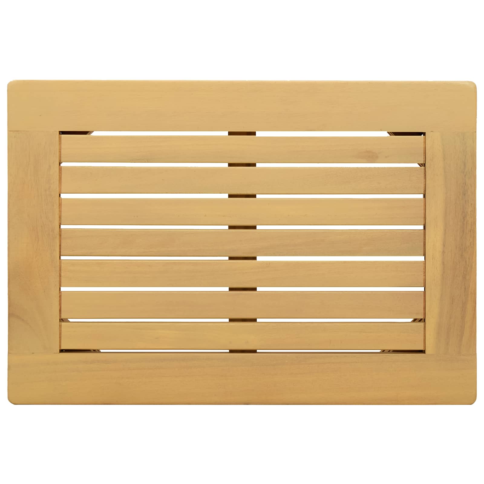 vidaXL Coffee Table Light Acacia 50 x 35 x 36 cm Solid Acacia Wood 4