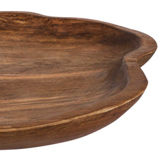 vidaXL Fruit Bowl JEPARA Ø 50 cm Teak Brown Solid Teak Wood 5