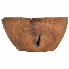 vidaXL Fruit Bowl JEPARA Teak Brown 61 x 21 x 11 cm 3