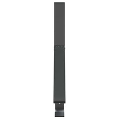 vidaXL Snow Guard Support 6 pcs Anthracite 29.5 x 3 x 34.5 cm Steel 5