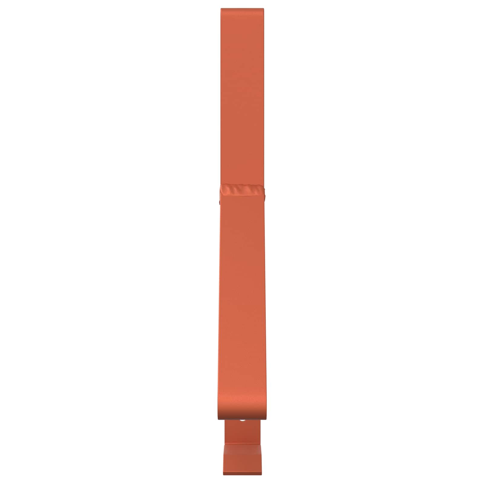 vidaXL Snow Guard Support Red 29.5 x 3 x 34.5 cm Steel 5