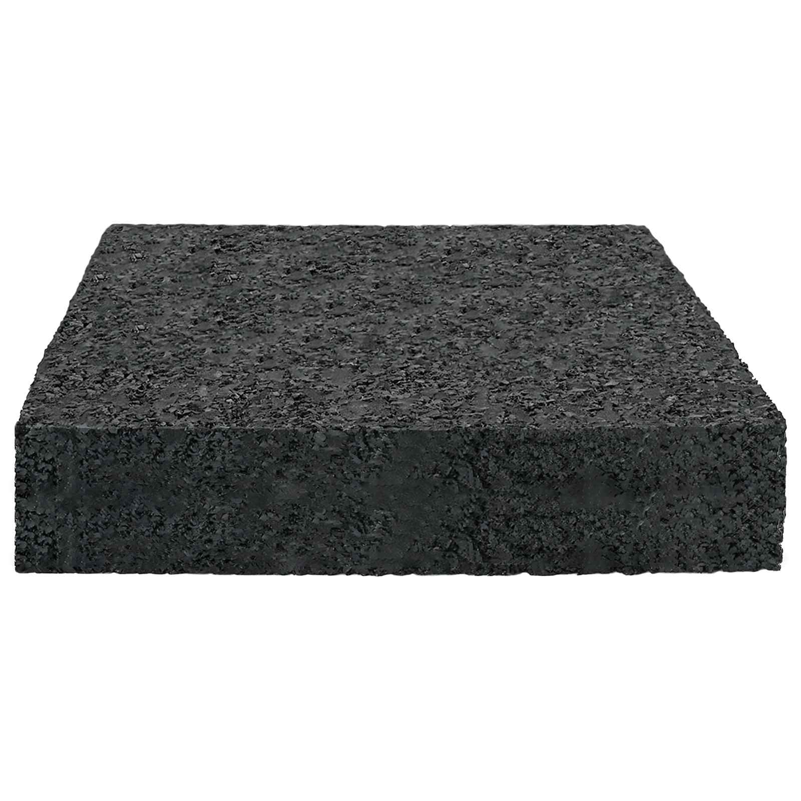 vidaXL Rubber Granulate Patio Pad Black 9 x 9 x 2 cm Rubber 6