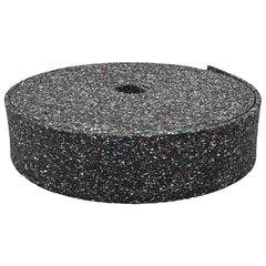 vidaXL Rubber Granulate Roll Black 2000 x 10 x 1 cm Rubber 6