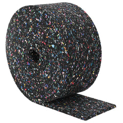 vidaXL Rubber Granulate Roll Black 1000 x 12 x 0.8 cm Rubber 2