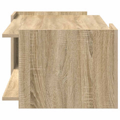 vidaXL Coffee Table Sonoma Oak 90 x 50 x 33 cm Engineered Wood 6