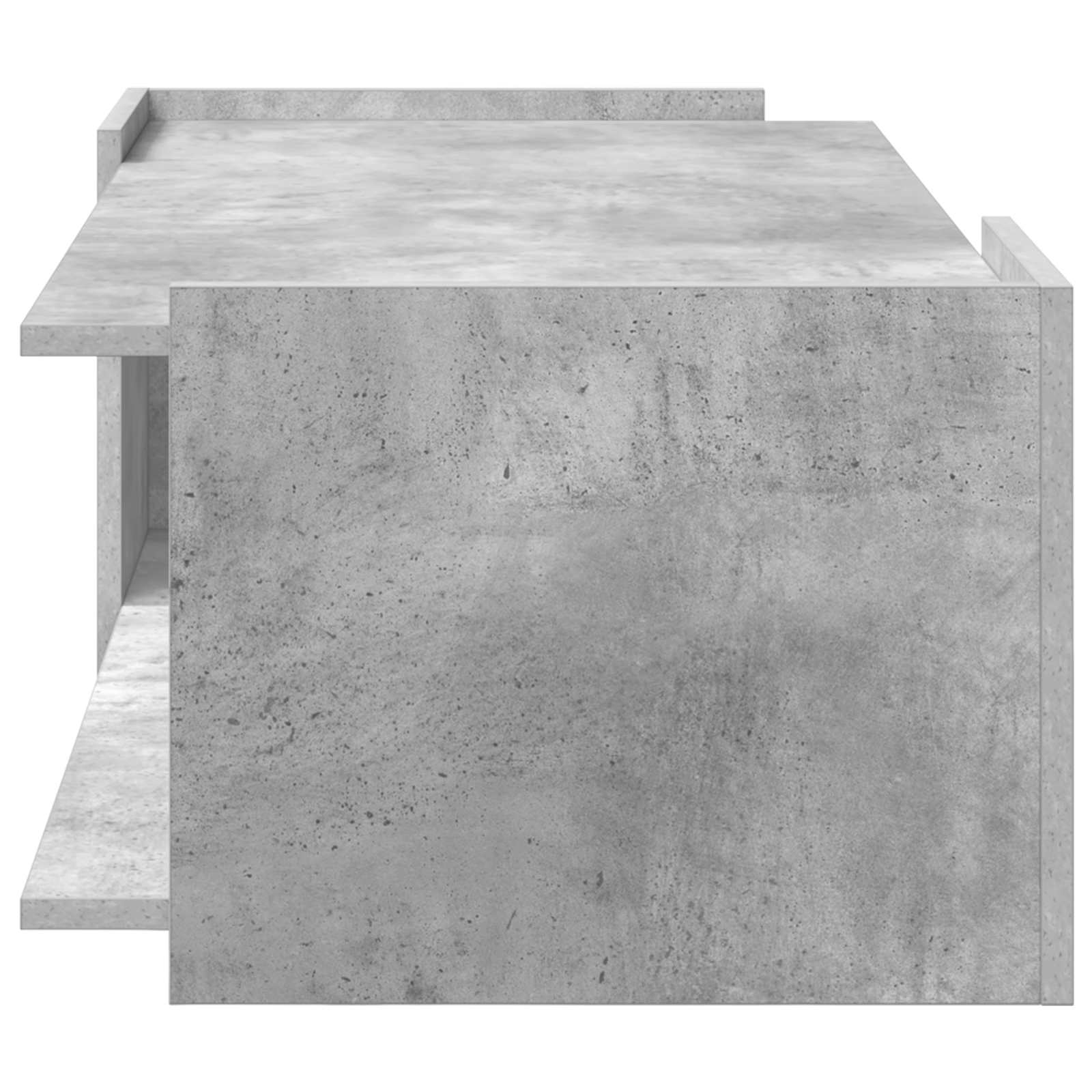 vidaXL Coffee Table Concrete Grey 90 x 50 x 33 cm Engineered Wood 6