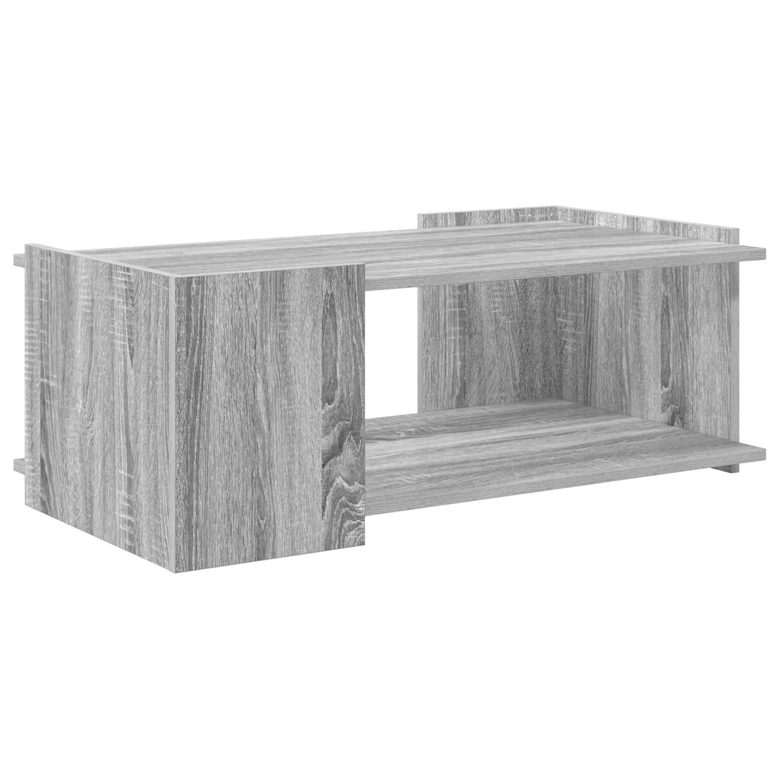 vidaXL Coffee Table Grey Sonoma 90 x 50 x 33 cm Engineered Wood 2
