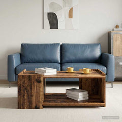 vidaXL Coffee Table Old Wood 90 x 50 x 33 cm Engineered Wood 1